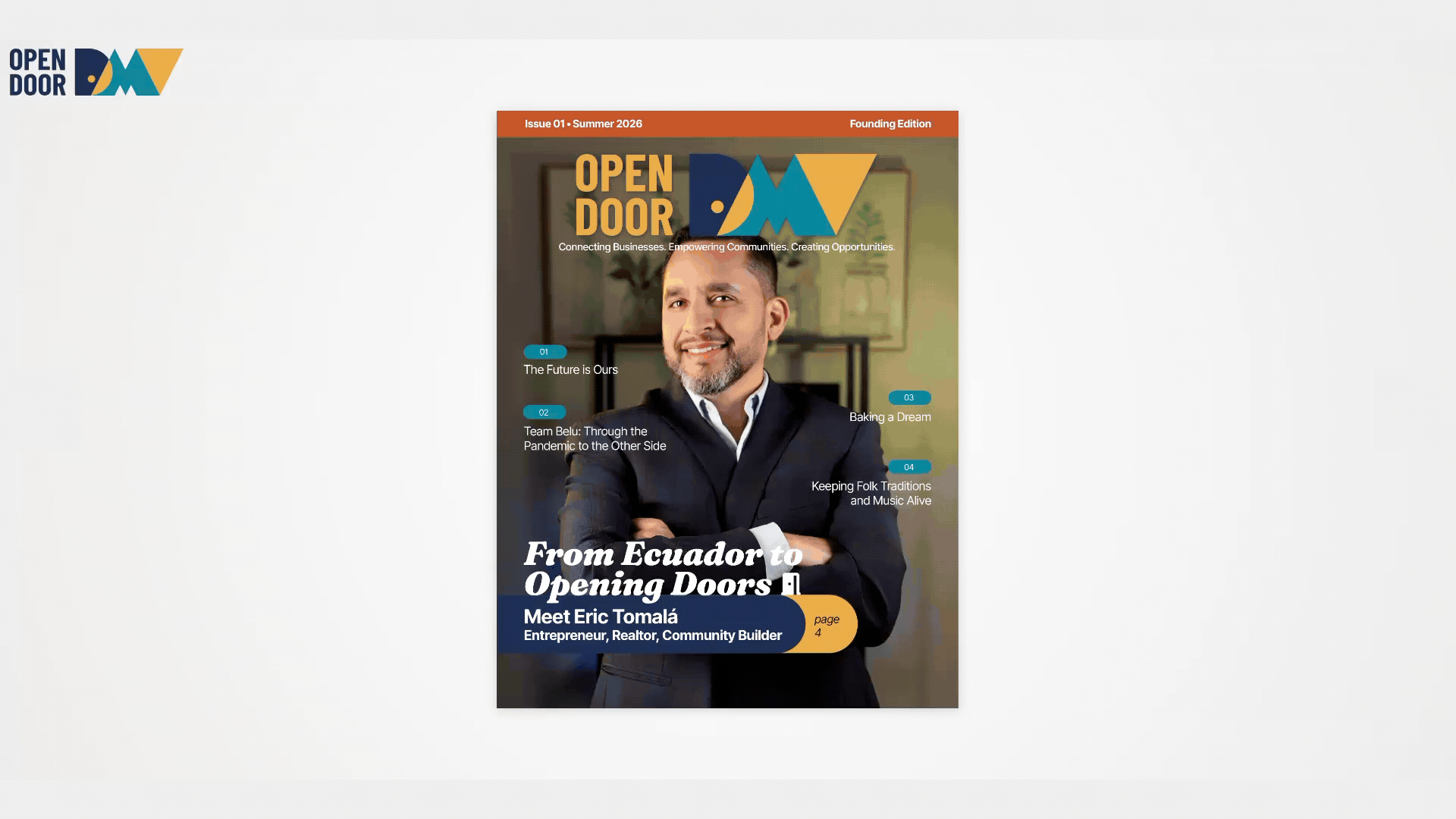 Open Door DMV Magazine Flip Through